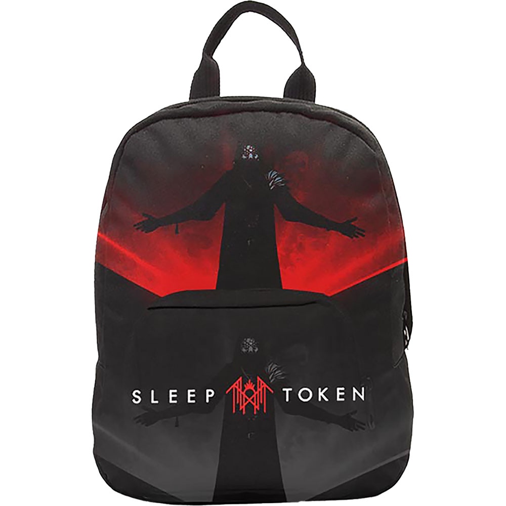 Rocksax Sleep Token - Red Light Mini Backpack - Black